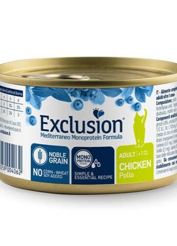 Exclusion | Mediterraneo Monoprotein Pollo