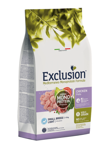 Exclusion | Mediterraneo Monoprotein Light Pollo