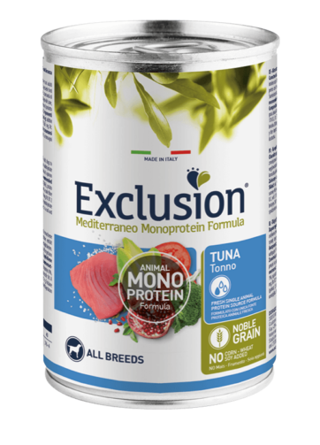 Exclusion | Mediterraneo Monoprotein Adult Tonno mollistar.it