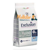 Exclusion | Hydrolized Hypoallergenic Vet Diet Fish & Corn small mollistar.it