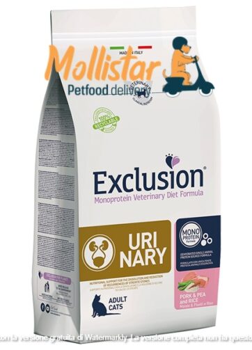 Exclusion | Urinary Cat Pork & Pea mollistar.it