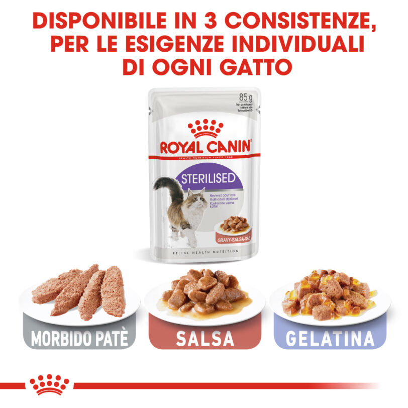 Royal Canin | Sterilised Gravy mollistar.it