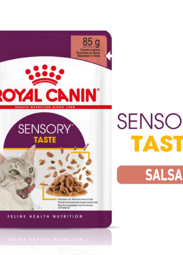 Royal Canin | Sensory™ TASTE bocconcini in salsa mollistar.it