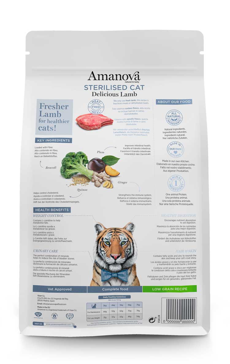 Amanova | Sterilised Cat Delicious Lamb - immagine 4
