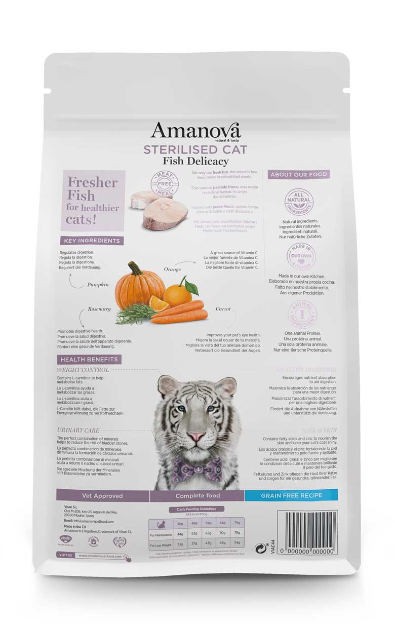 Amanova | Sterilised Cat Fish Delicacy - immagine 4