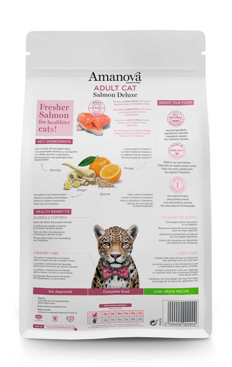 Amanova | Adult Cat Salmon Deluxe - immagine 4