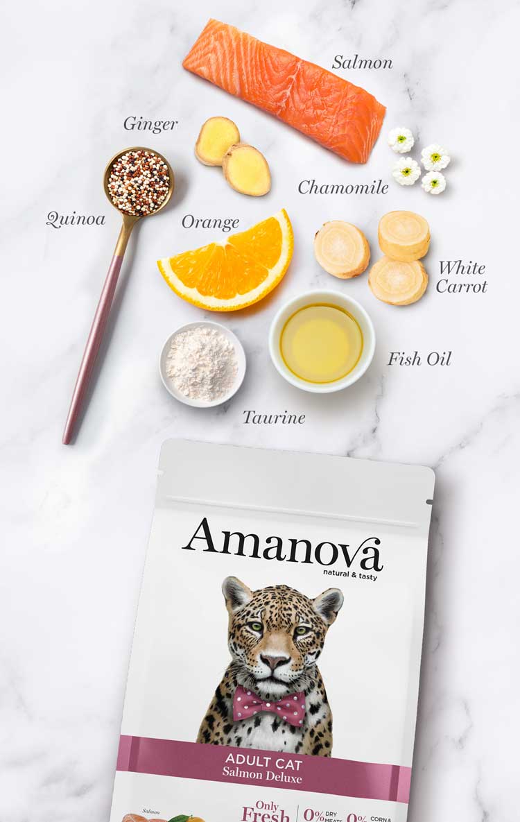 Amanova | Adult Cat Salmon Deluxe - immagine 5