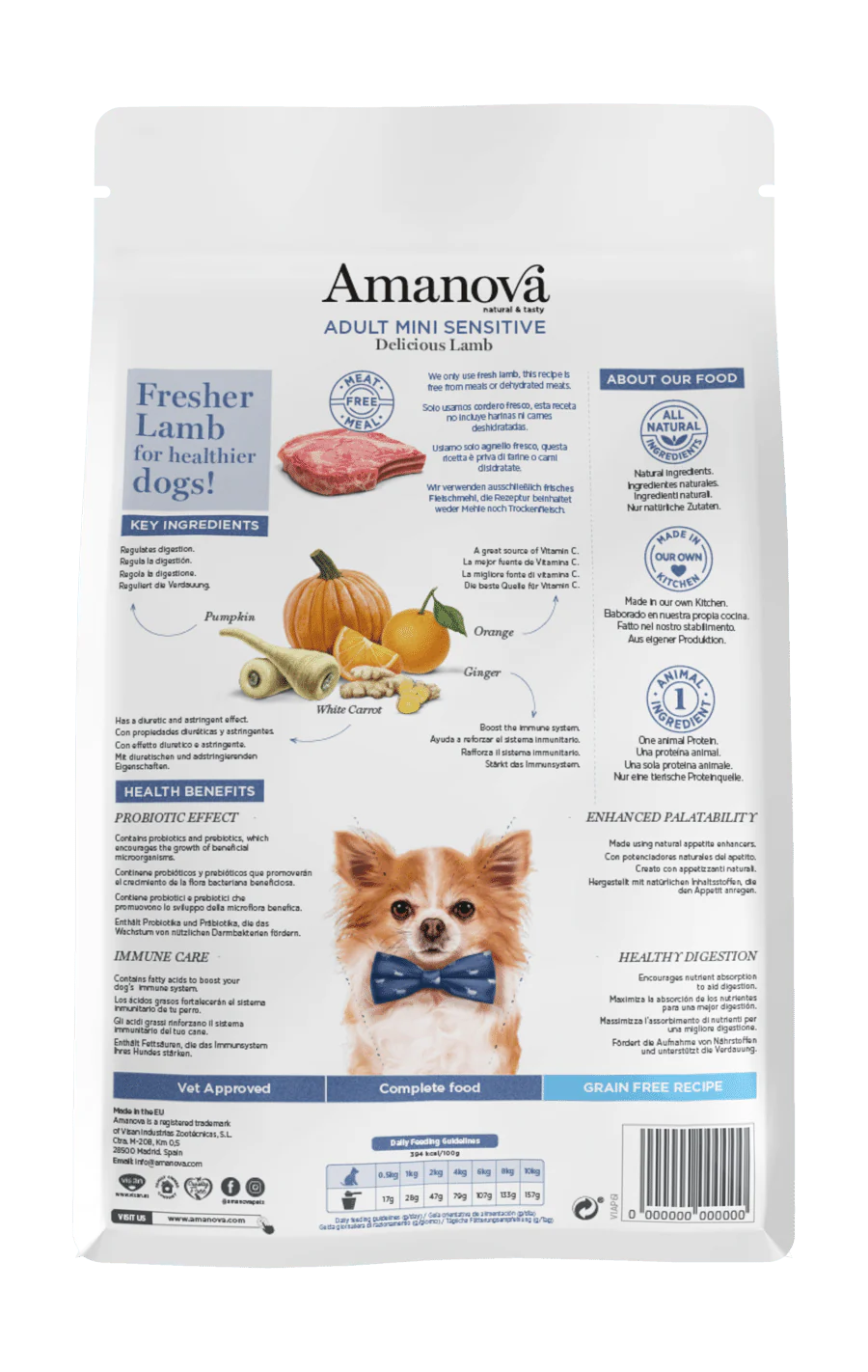 Amanova | Adult Mini Sensitive Delicious Lamb - immagine 4