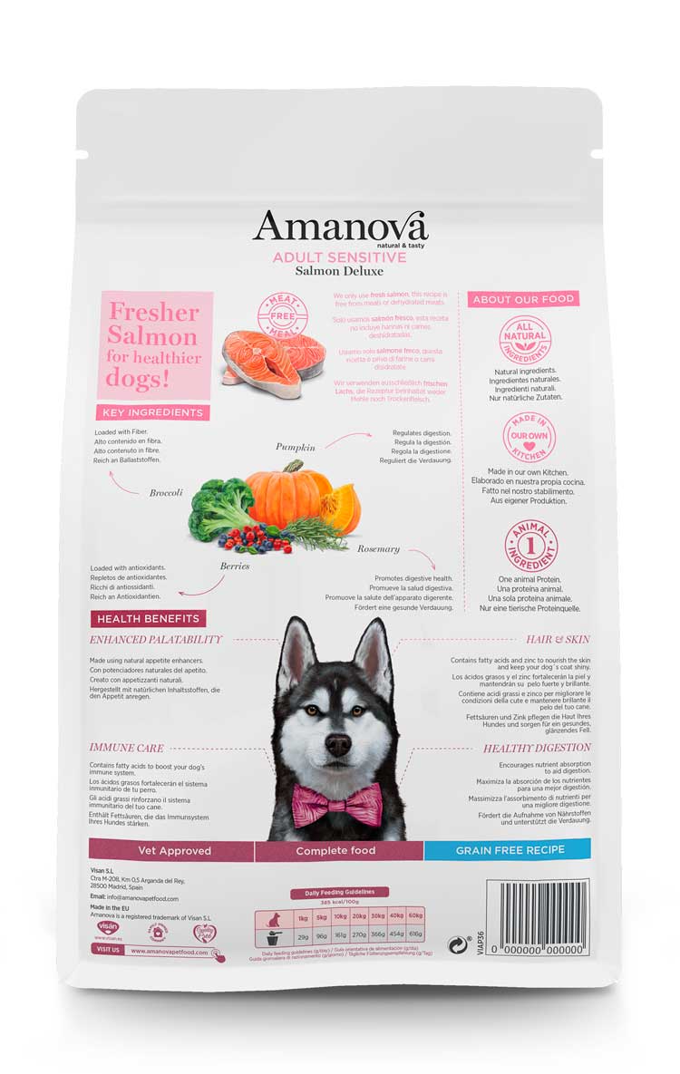 Amanova | Adult Sensitive Salmon Deluxe - immagine 4