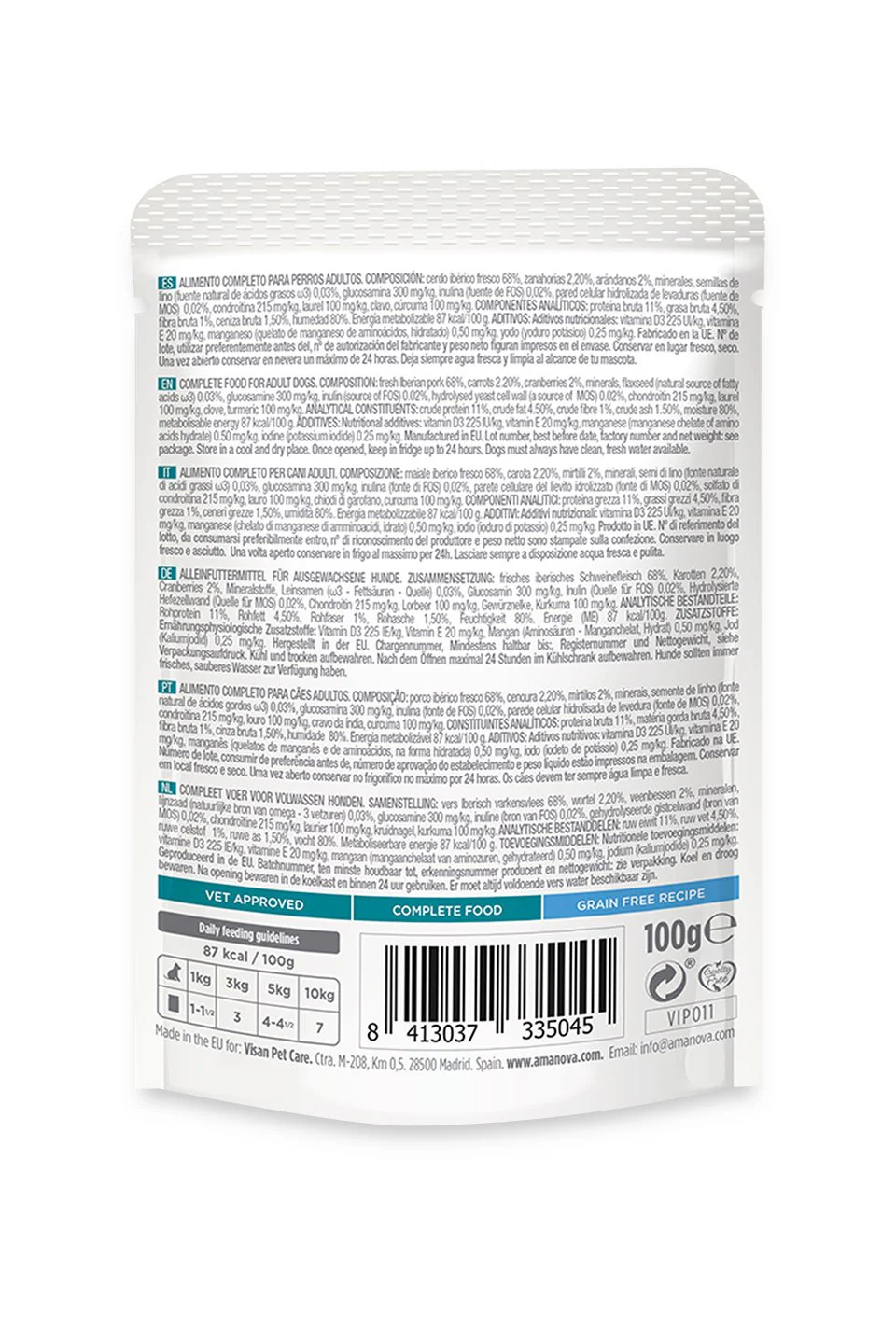 Amanova | Adult Iberian Pork Dog Wet P04 - immagine 4