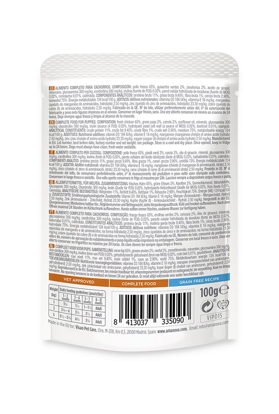 Amanova | Puppy Exquisite Chicken Wet P08 - immagine 4