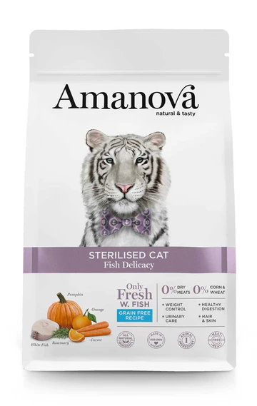 Amanova | Sterilised Cat Fish Delicacy