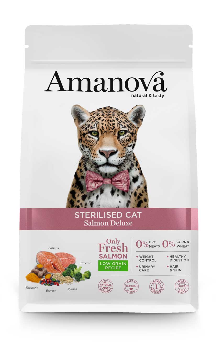 Amanova | Sterilised Cat Salmon Deluxe