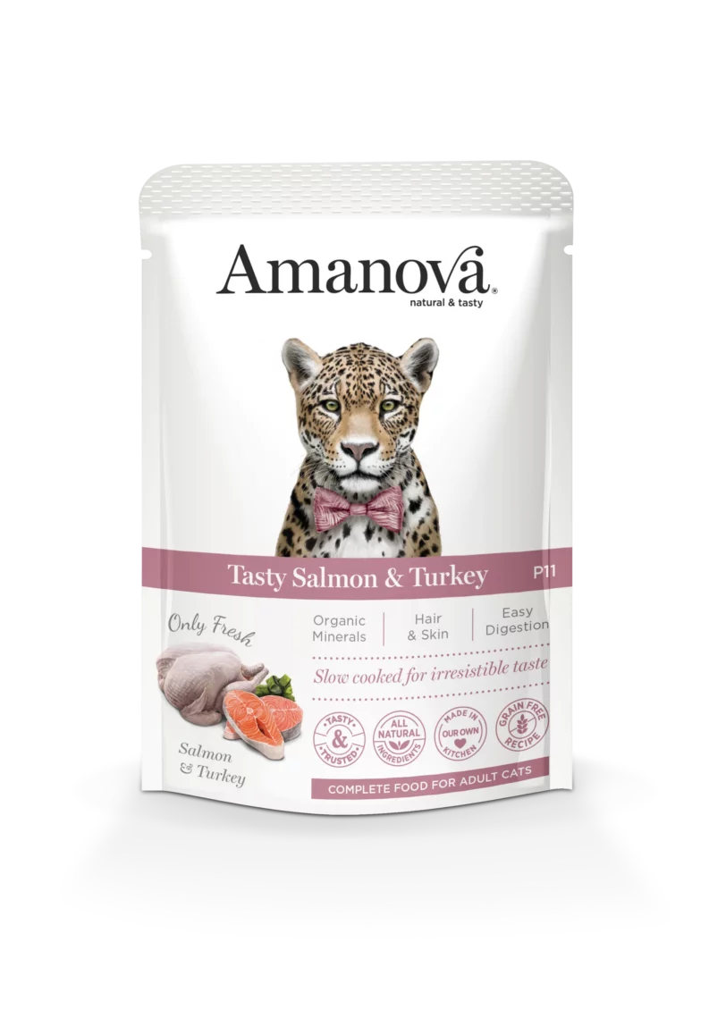 Amanova | Adult Cat Salmon Turkey Wet P11