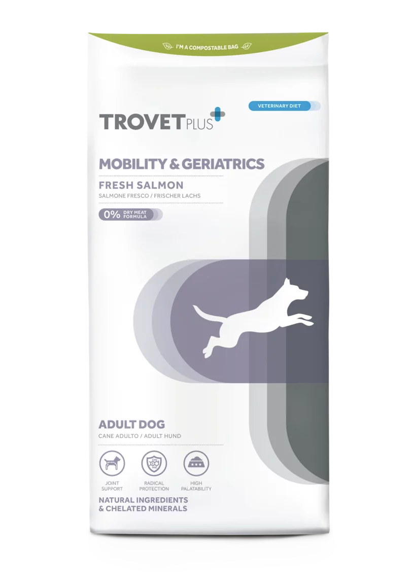 Trovet Plus | Mobility Geriatrics Fresh salmon Adult dog