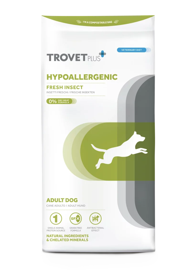 Trovet Plus | Hypoallergenic Fresh insects Adult dog