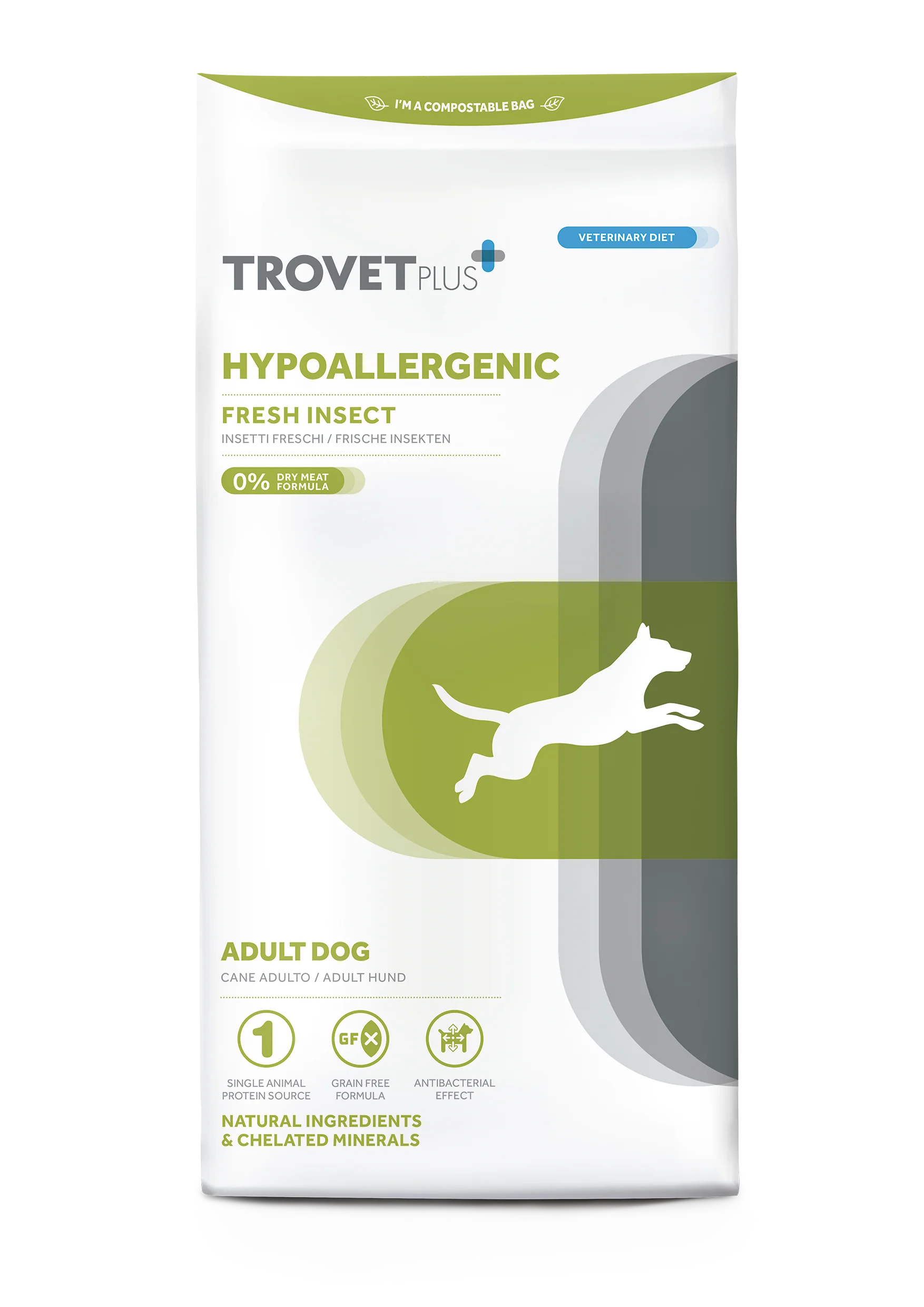 Trovet Plus | Hypoallergenic Fresh insects Adult dog