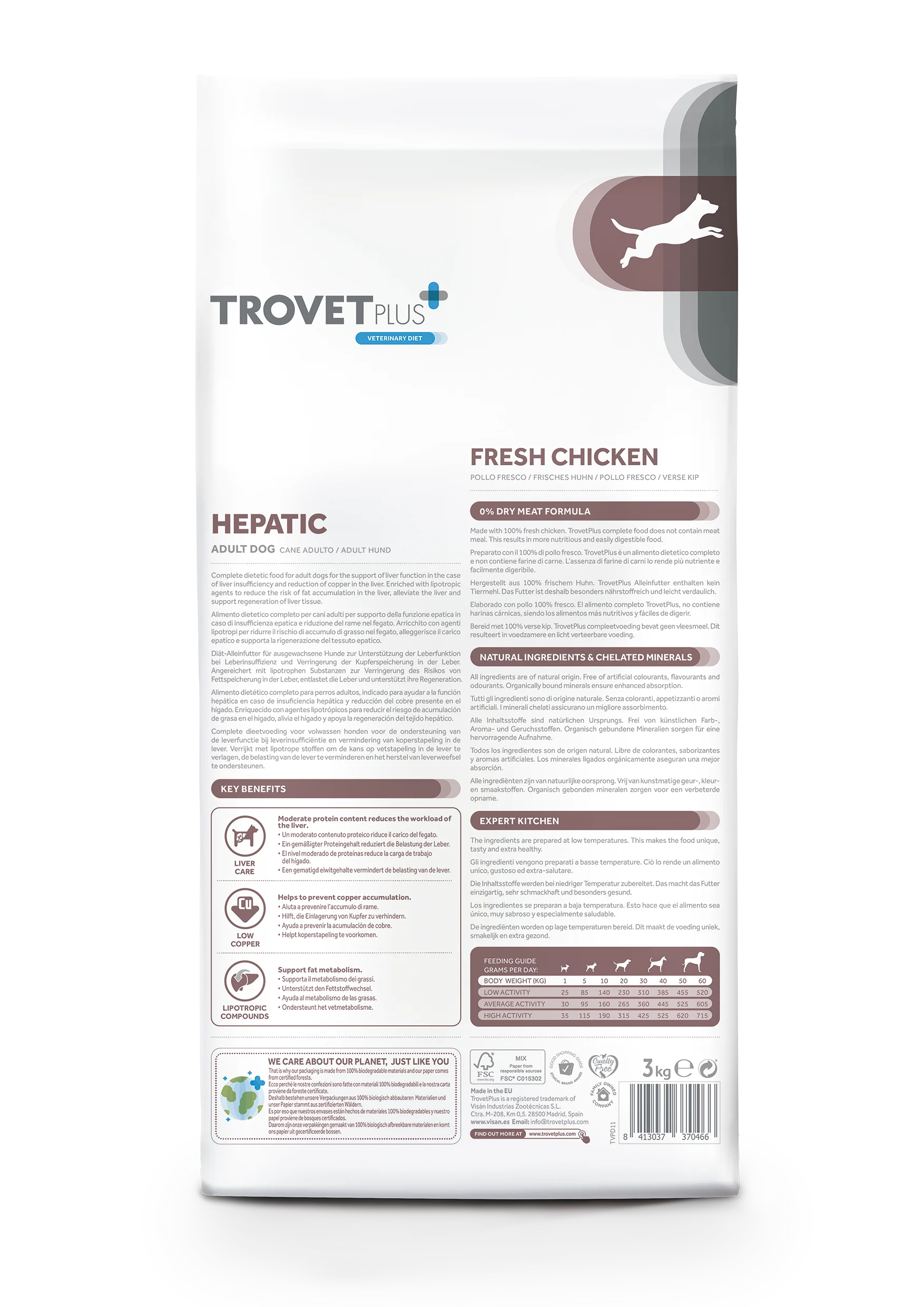 Trovet Plus | Hepatic Fresh chicken Adult dog - immagine 4