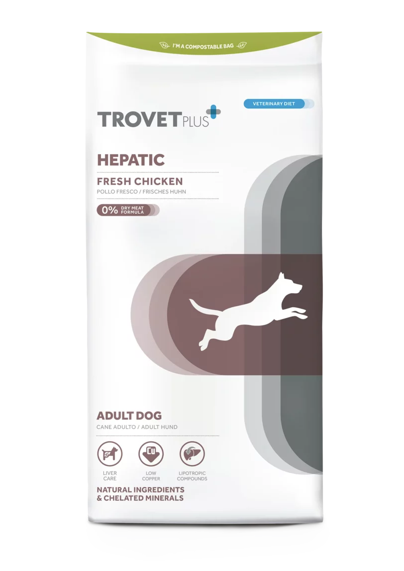 Trovet Plus | Hepatic Fresh chicken Adult dog