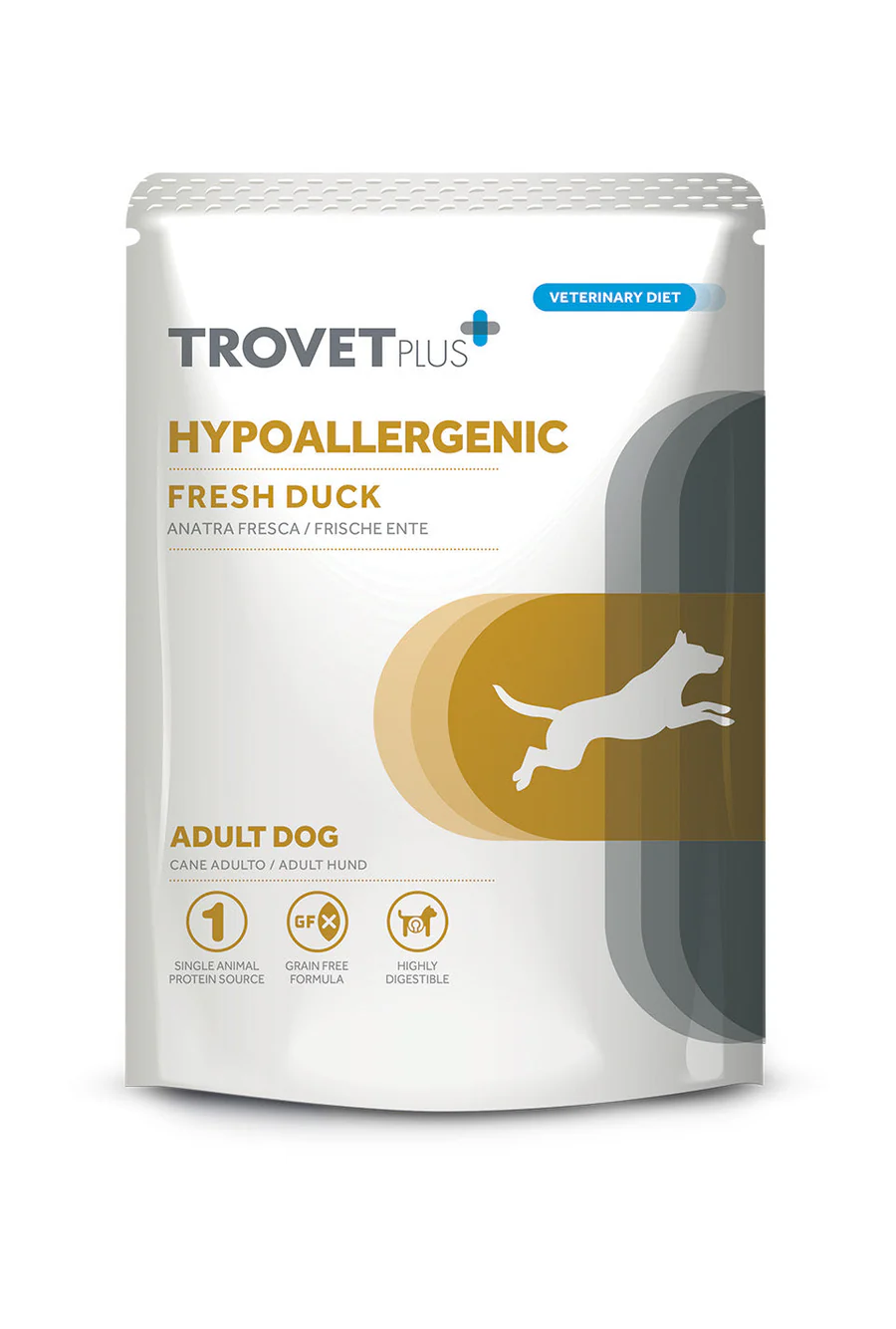 Trovet Plus | Hypoallergenic Fresh Duck adult Dog Wet
