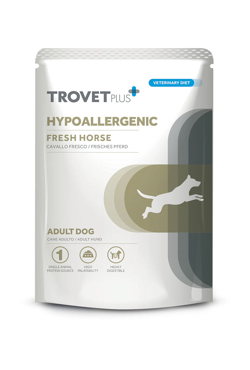 Trovet Plus | Hypoallergenic Fresh Horse adult Dog Wet