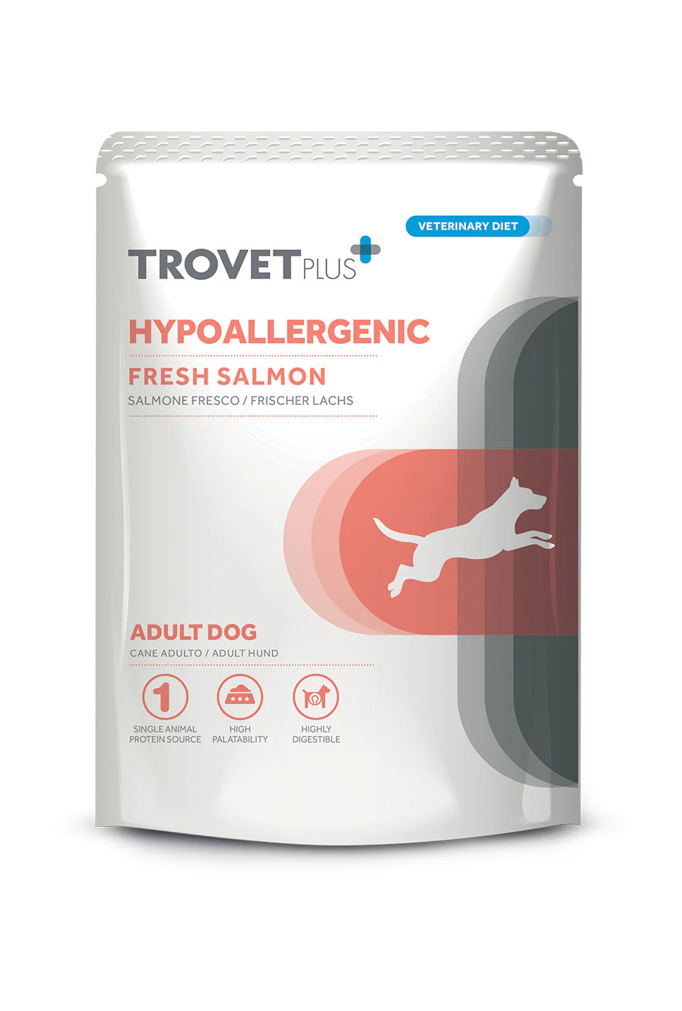 Trovet Plus | Hypoallergenic Fresh Salmon adult Dog Wet