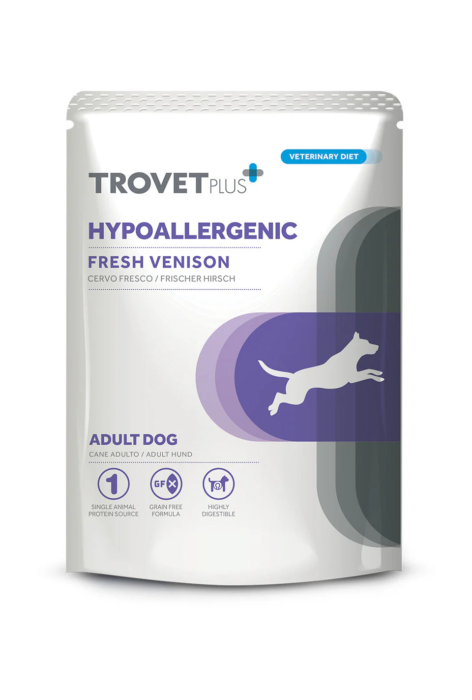 Trovet Plus | Hypoallergenic Fresh Venison adult Dog Wet