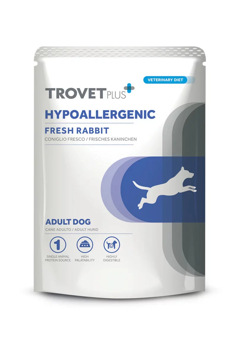 Trovet Plus | Hypoallergenic Fresh Rabbit adult Dog Wet
