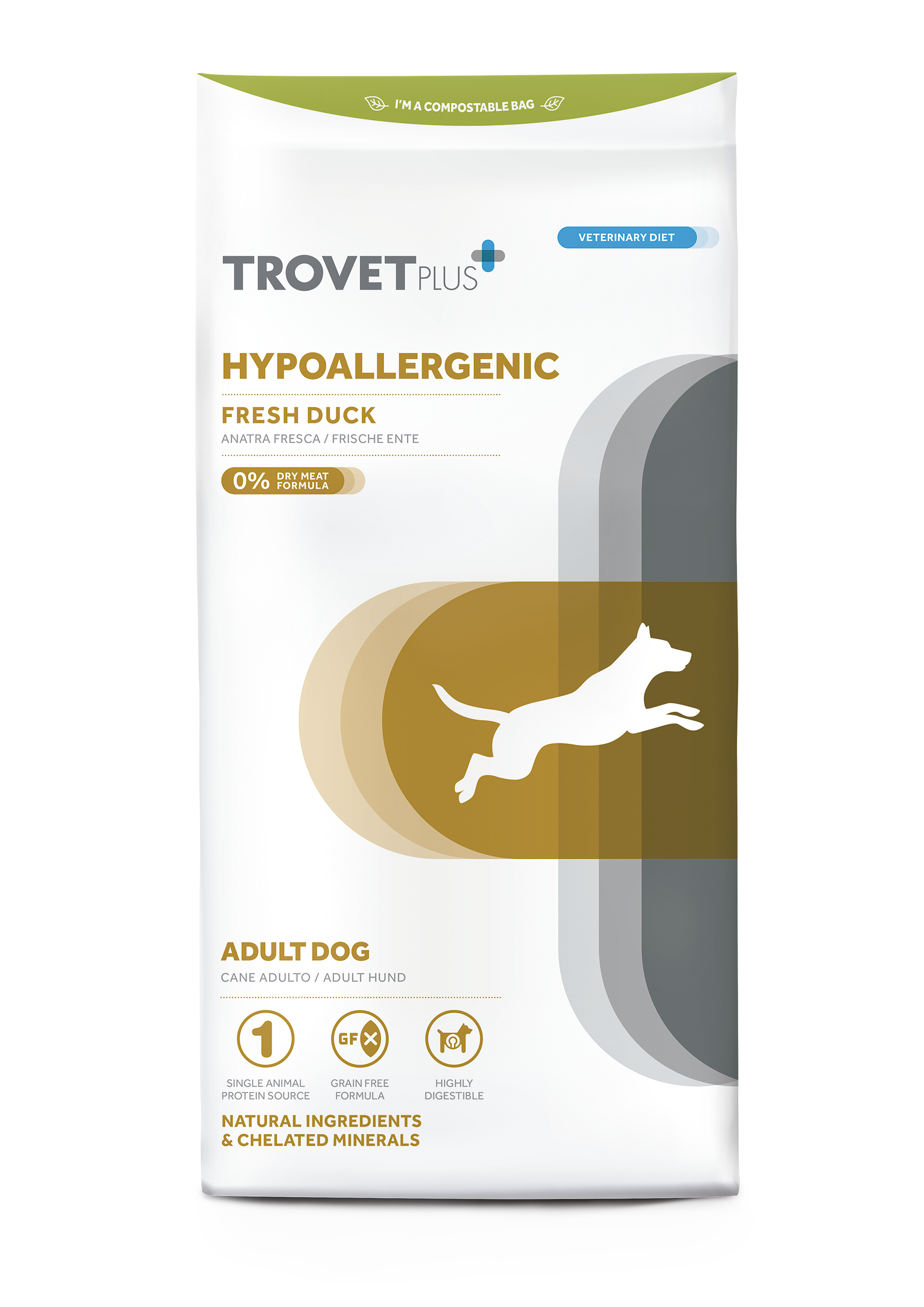 Trovet Plus | Hypoallergenic Fresh duck Adult dog