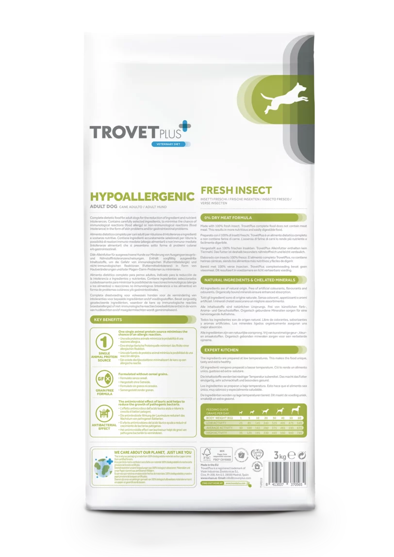 Trovet Plus | Hypoallergenic Fresh insects Adult dog - immagine 4