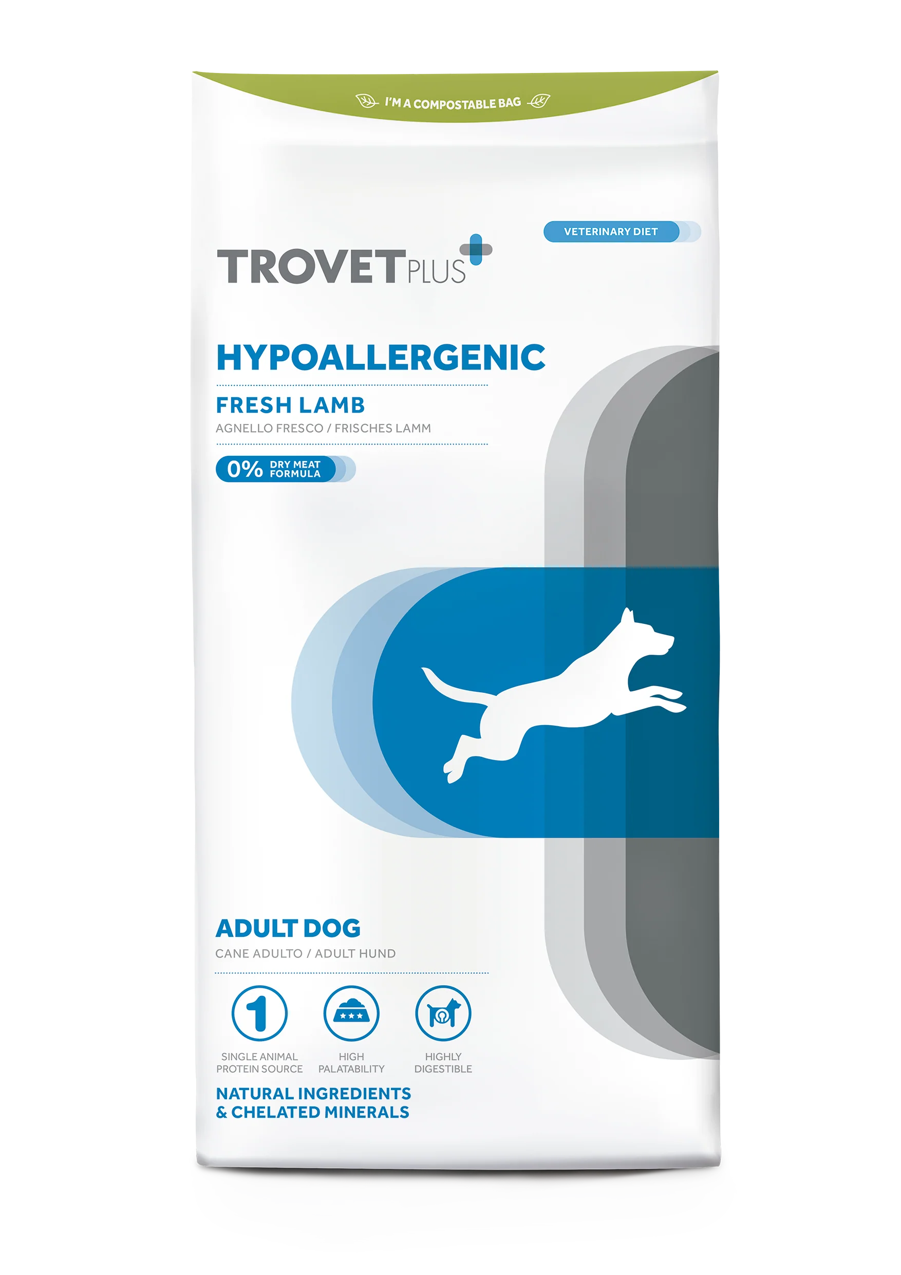 Trovet Plus | Hypoallergenic Fresh lamb Adult dog