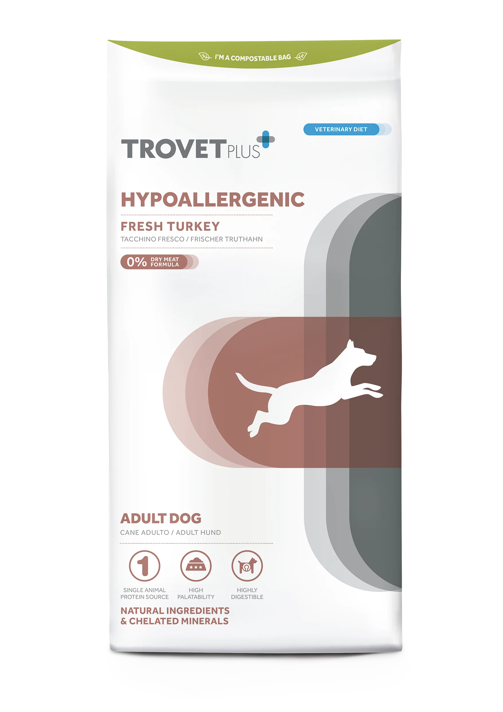 Trovet Plus | Hypoallergenic Fresh Turkey Adult dog