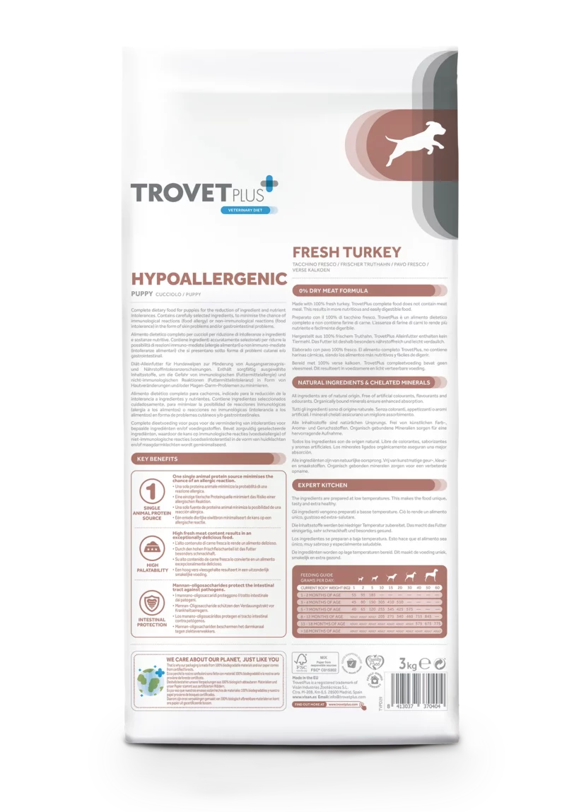 Trovet Plus | Hypoallergenic Fresh Turkey Puppy - immagine 4