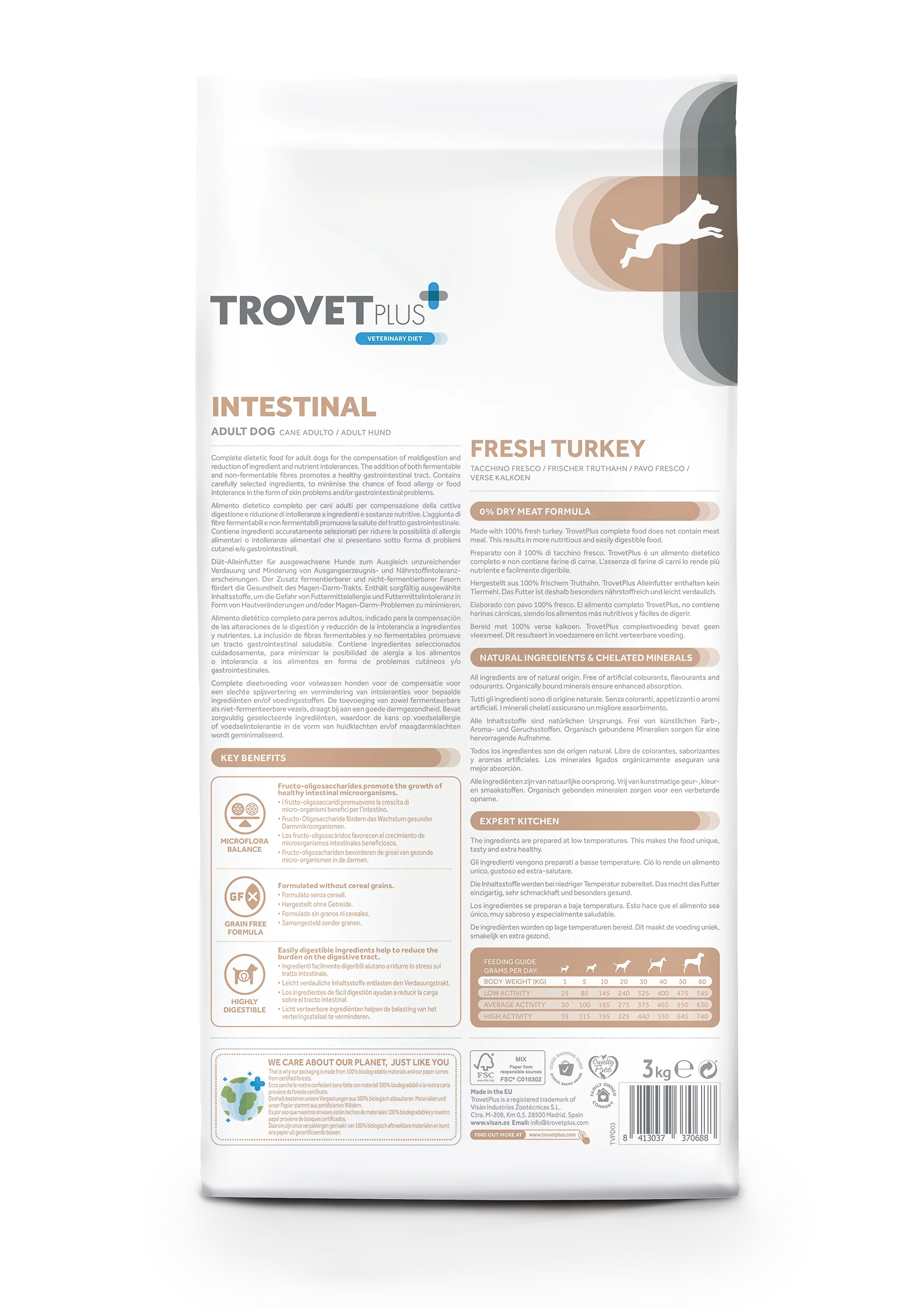 Trovet Plus | Intestinal Fresh Turkey Adult dog - immagine 4