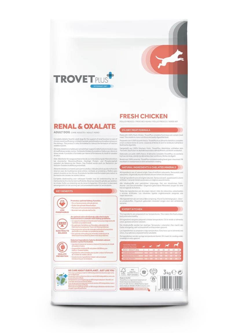 Trovet Plus | Renal & Oxalate Pollo fresco Cane adulto - immagine 4