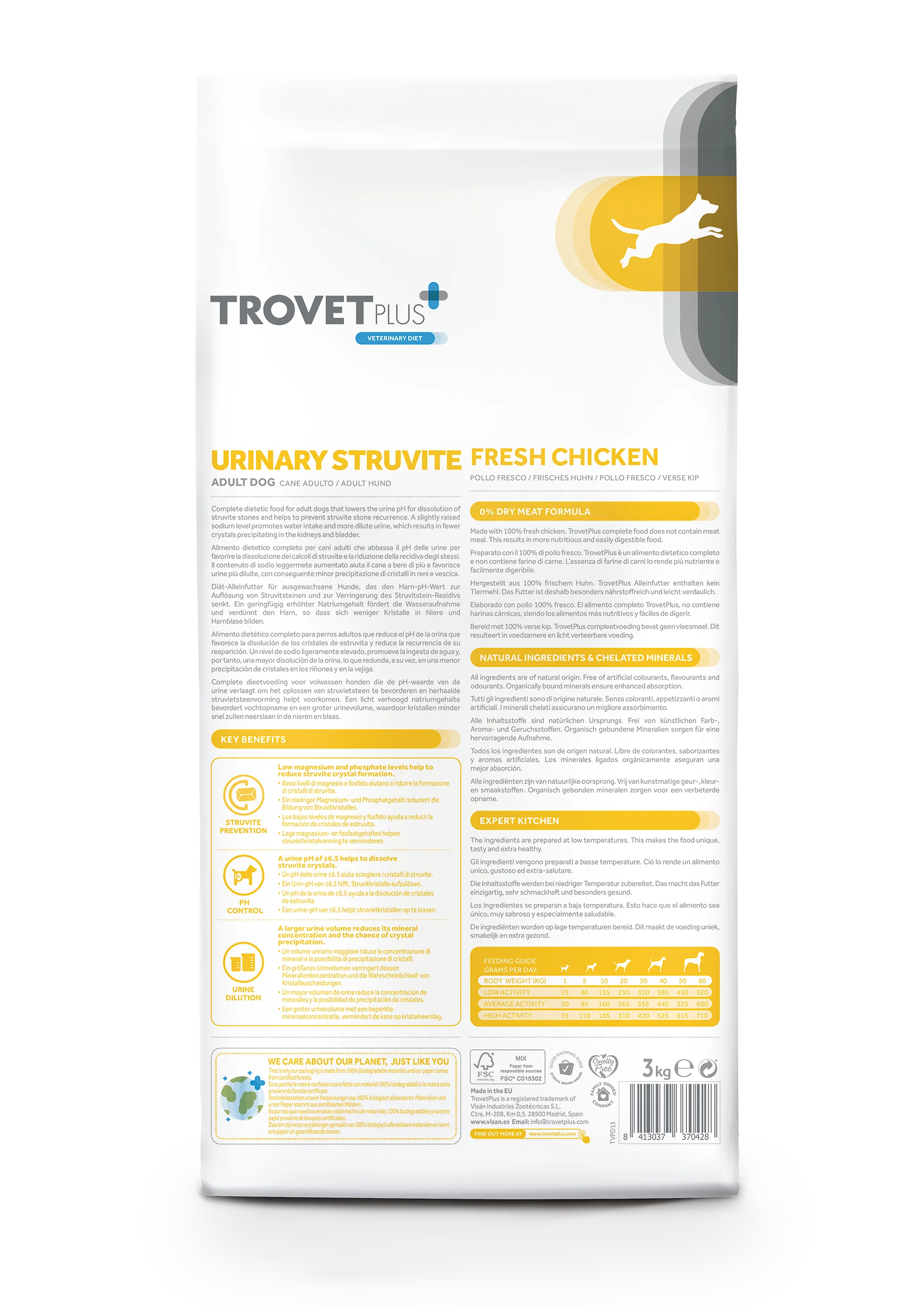 Trovet Plus | Urinary Struvite Fresh chicken Adult dog - immagine 4