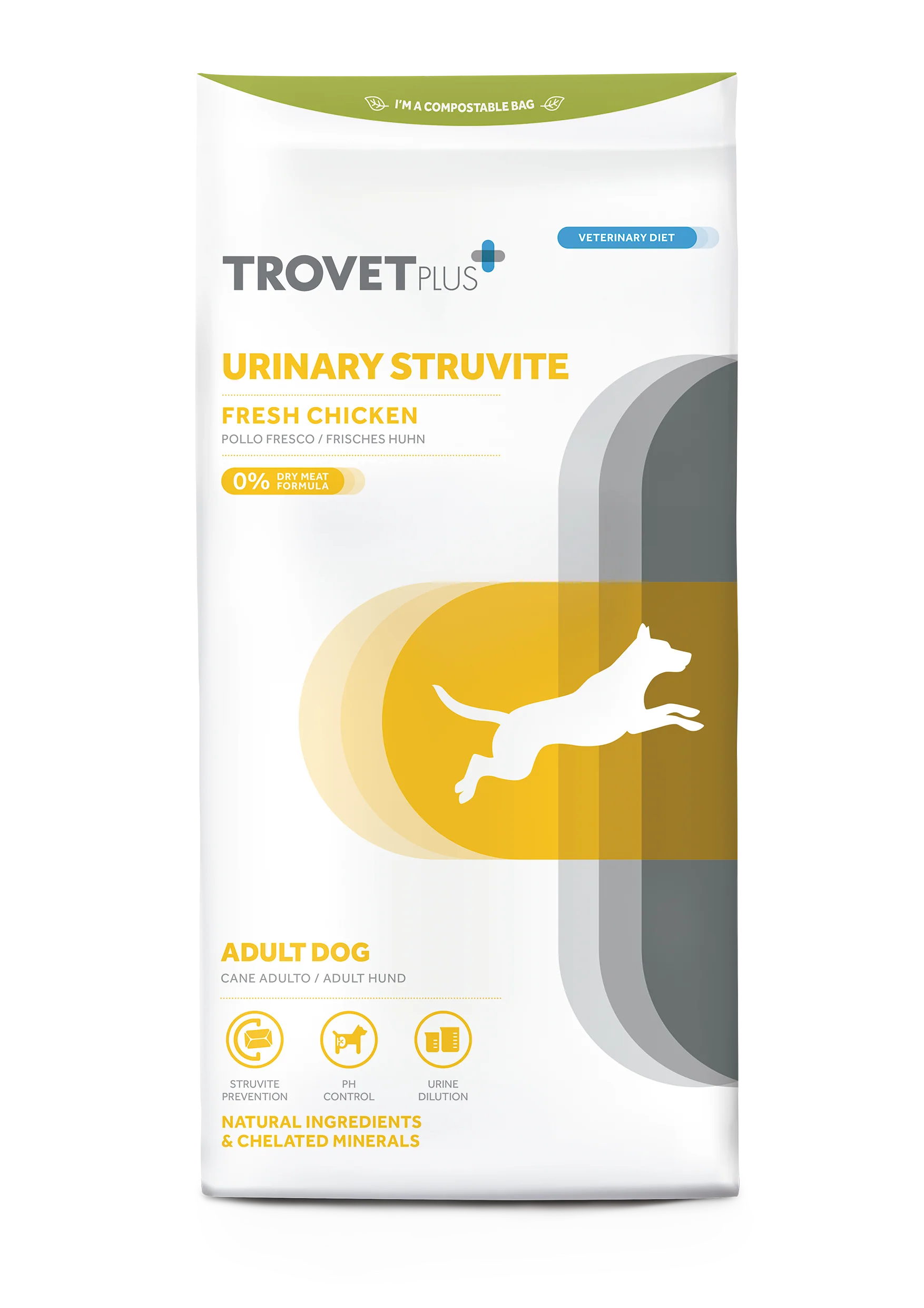 Trovet Plus | Urinary Struvite Fresh chicken Adult dog