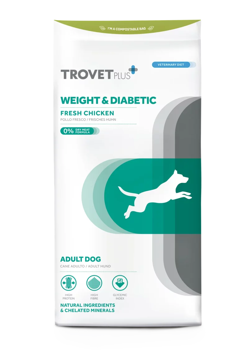 Trovet Plus | Weight Diabetic Fresh chicken Adult dog