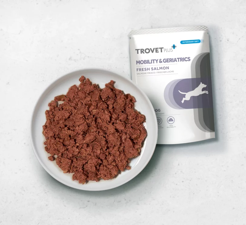Trovet Plus | Mobility Geriatrics Salmon adult Dog Wet - immagine 4