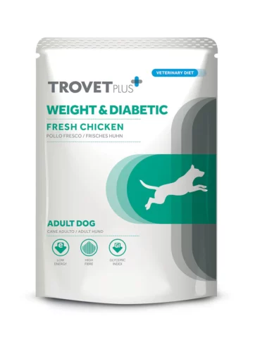 Trovet Plus | Weight Diabetic Chicken adult dog wet