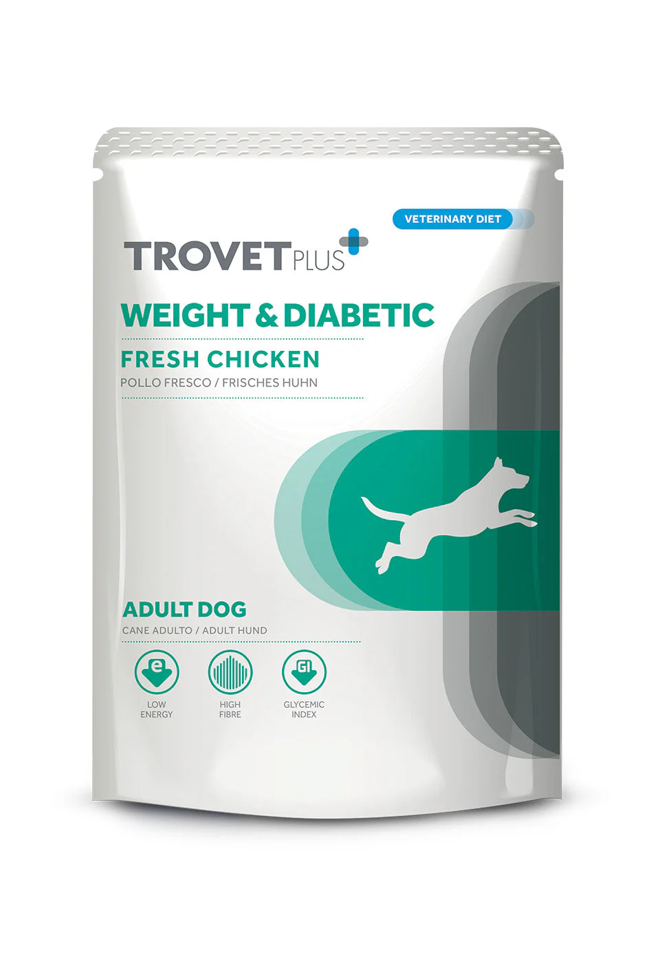 Trovet Plus | Weight Diabetic Chicken adult dog wet