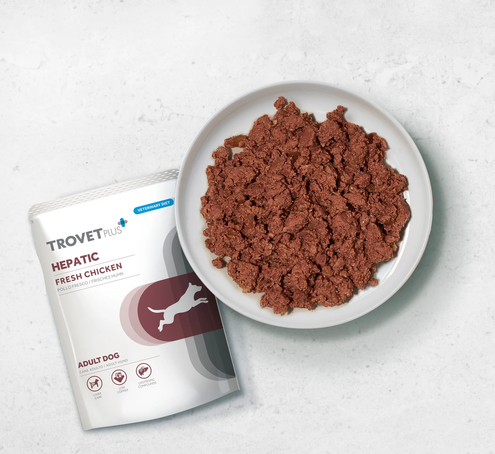 Trovet Plus | Hepatic Fresh Chicken adult Dog Wet - immagine 4