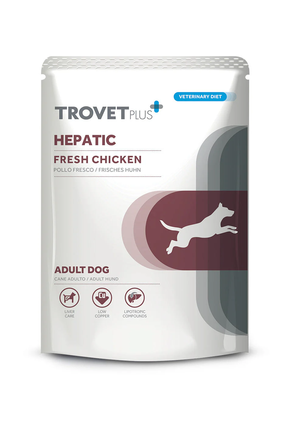 Trovet Plus | Hepatic Fresh Chicken adult Dog Wet