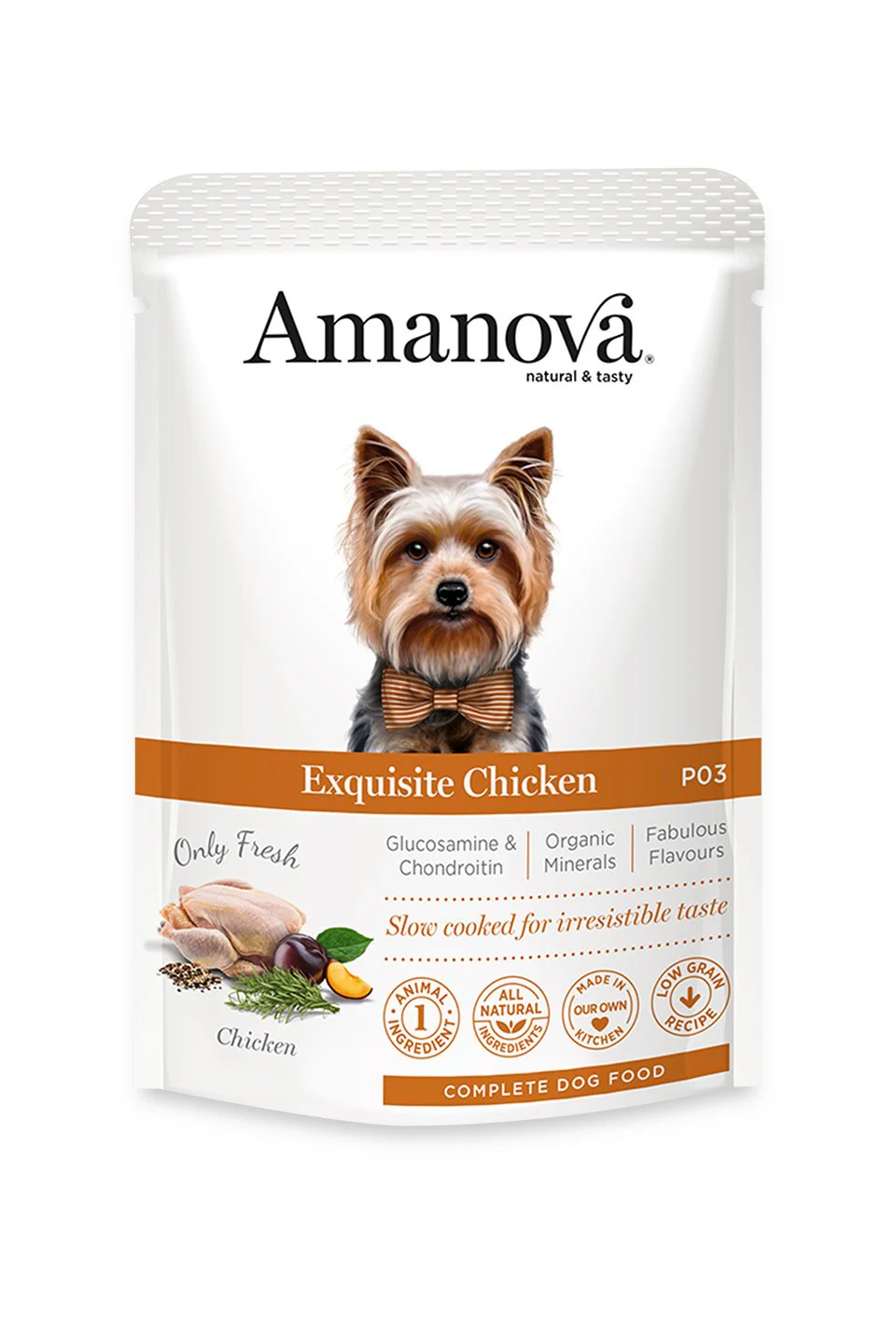 Amanova | Adult Exquisite Chicken Dog Wet P03