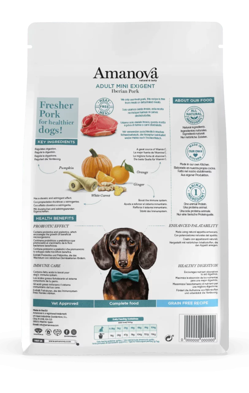 Amanova | Adult Mini Exigent Iberian Pork - immagine 4