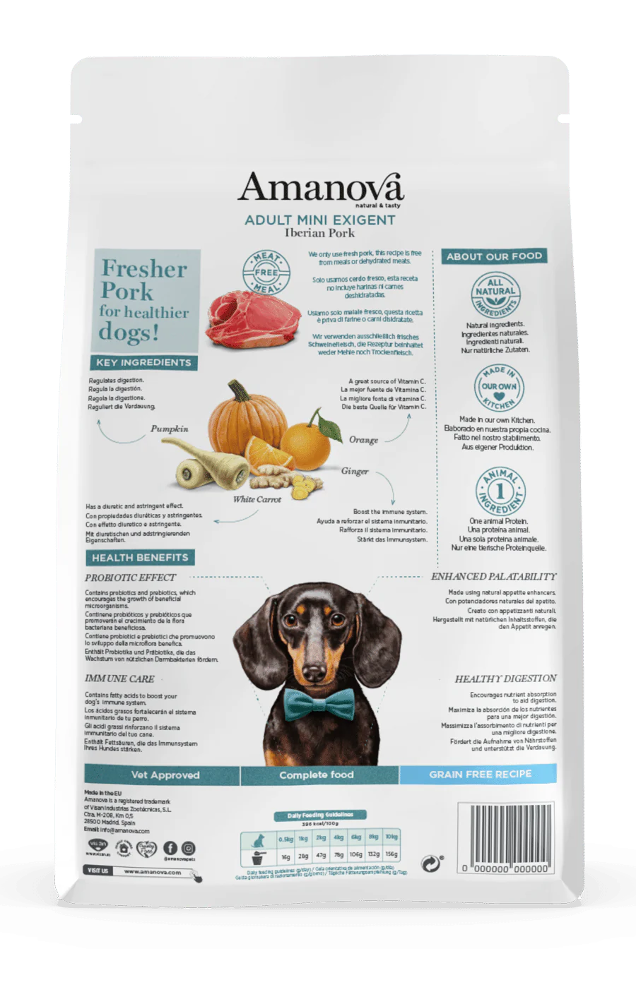 Amanova | Adult Mini Exigent Iberian Pork - immagine 4