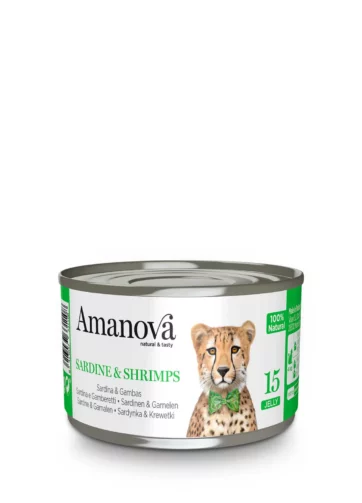 Amanova | Cat Sardines Shrimps Wet 15