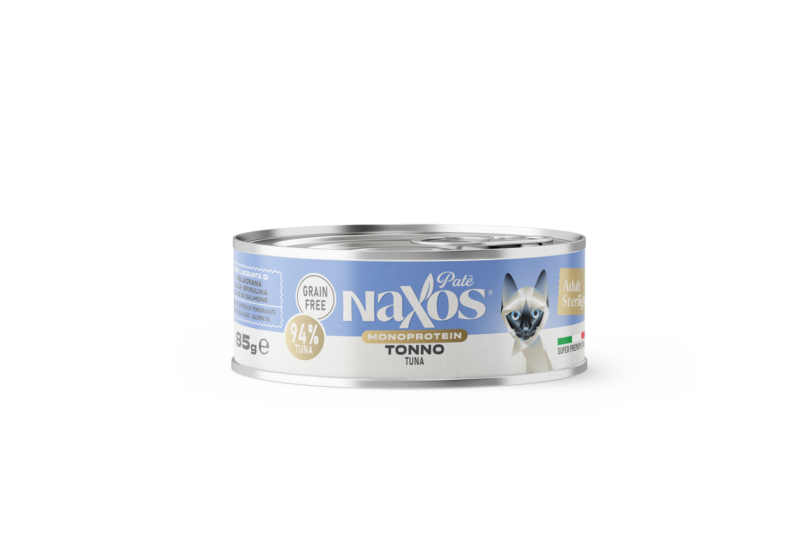Naxos | Cat Adult Sterilight Paté Monoprotein Tonno